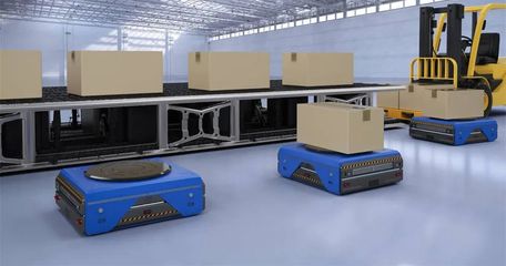 AMR智能物流机器人 智能工厂的标配与计算机系统服务支撑